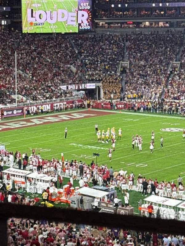 Bryant-Denny Stadium, section: Loge Box 1, row: 1, seat: 21