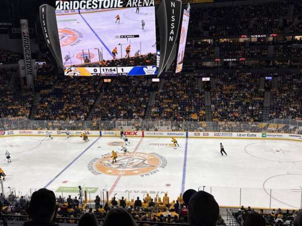 Bridgestone Arena, section: 217, row: G, seat: 9