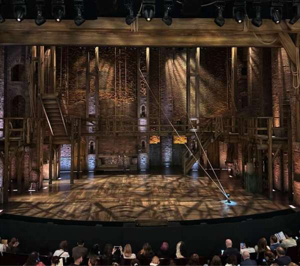 Victoria Palace Theatre, section: Royal Circle, row: A, seat: 22
