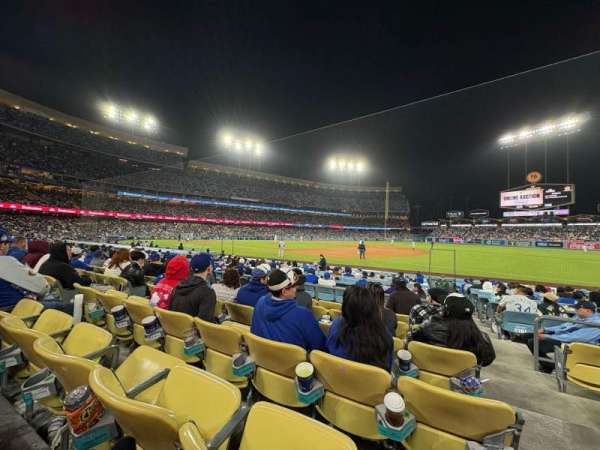 Dodger Stadium, section: 30FD, row: F, seat: 8