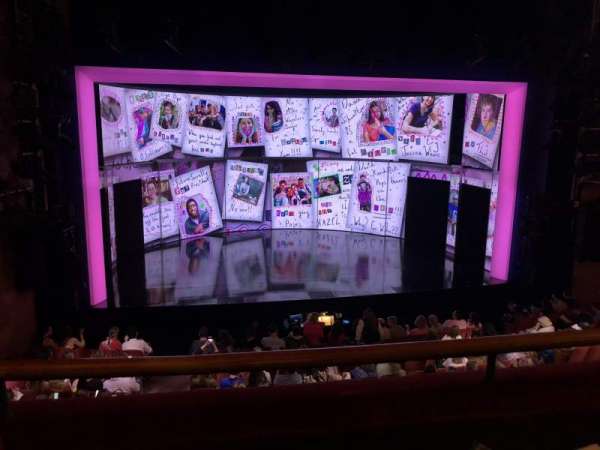 August Wilson Theatre, section: Mezzanine C, row: B, seat: 118