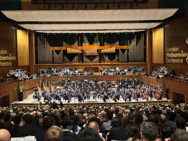 Royal Festival Hall, section: Rear Stalls, row: PP, seat: 25