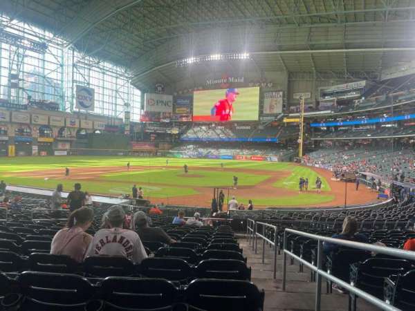 Daikin Park, section: 116, row: 27, seat: 29-30