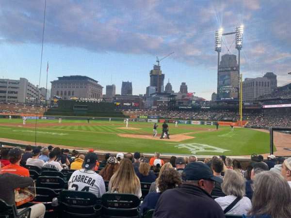 Comerica Park, section: 129, row: 11, seat: 6-7