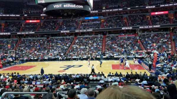 Capital One Arena, section: 101, row: R, seat: 3