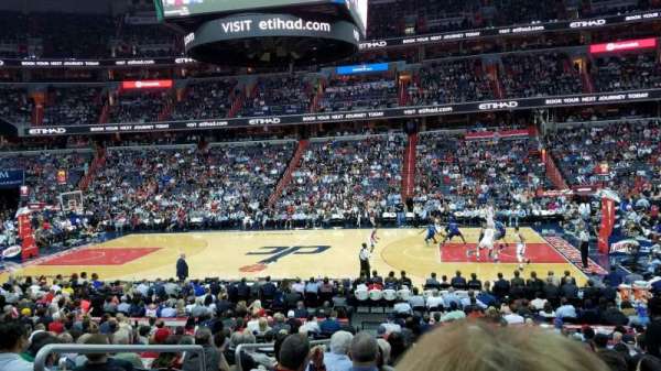 Capital One Arena, section: 101, row: R, seat: 3
