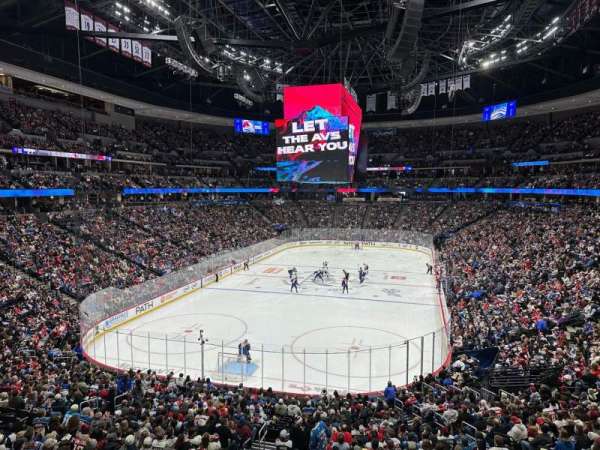 Ball Arena, section: 214, row: 1, seat: 4