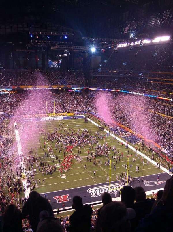 Lucas Oil Stadium, section: 629, row: 7, seat: 3