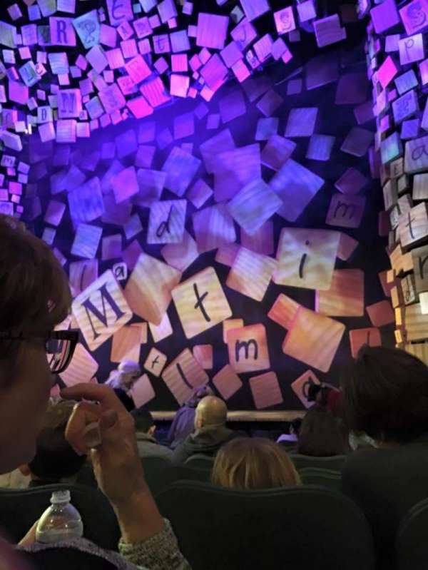 Shubert Theatre, section: Orchestra R, row: K