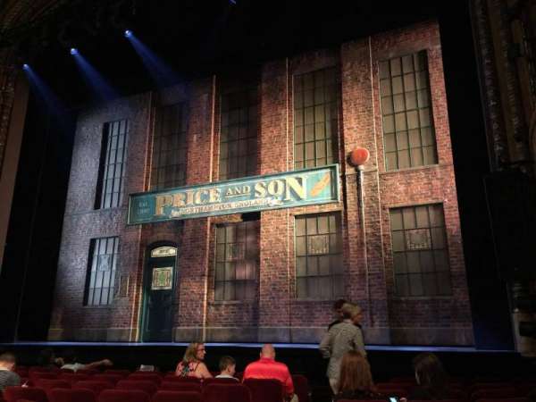 Al Hirschfeld Theatre, section: Orchestra R, row: G, seat: 4