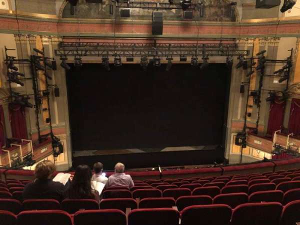 Neil Simon Theatre, section: Front Mezzanine C, row: K, seat: 107