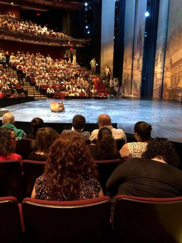 Vivian Beaumont Theater, section: Orchestra L, row: F, seat: 115