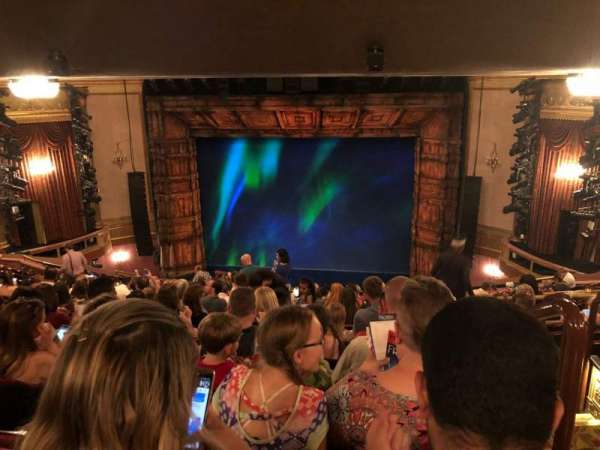 St. James Theatre, section: Mezzanine C, row: Q, seat: 101