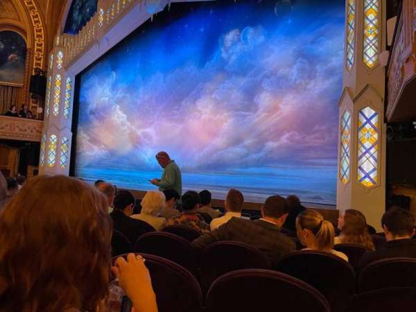 Eugene O'Neill Theatre, section: Orchestra R, row: H, seat: 14