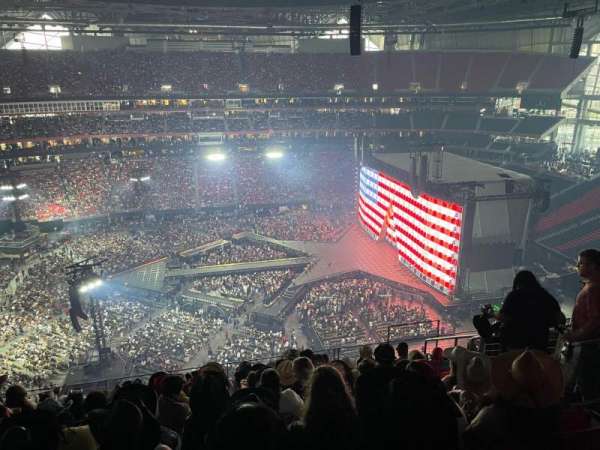 Mercedes-Benz Stadium, section: 312, row: 11, seat: 8