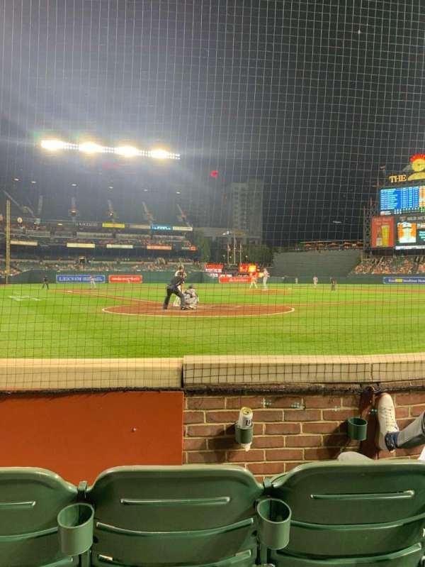 Oriole Park at Camden Yards, section: 34, row: 3, seat: 7