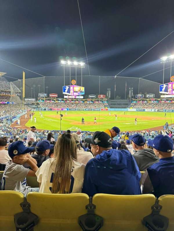 Dodger Stadium, section: 4FD, row: U, seat: 8