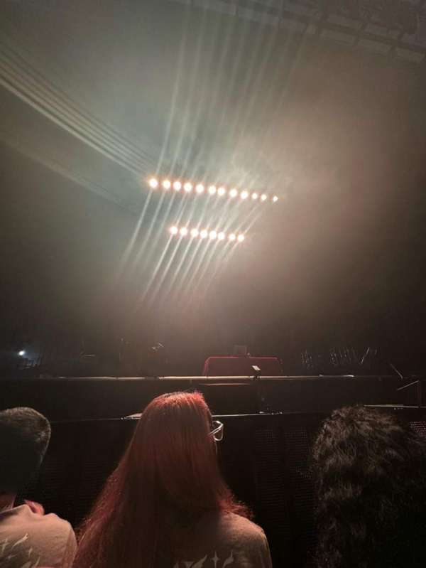 Atlantic Union Bank Pavilion, section: orch center, row: b, seat: 21