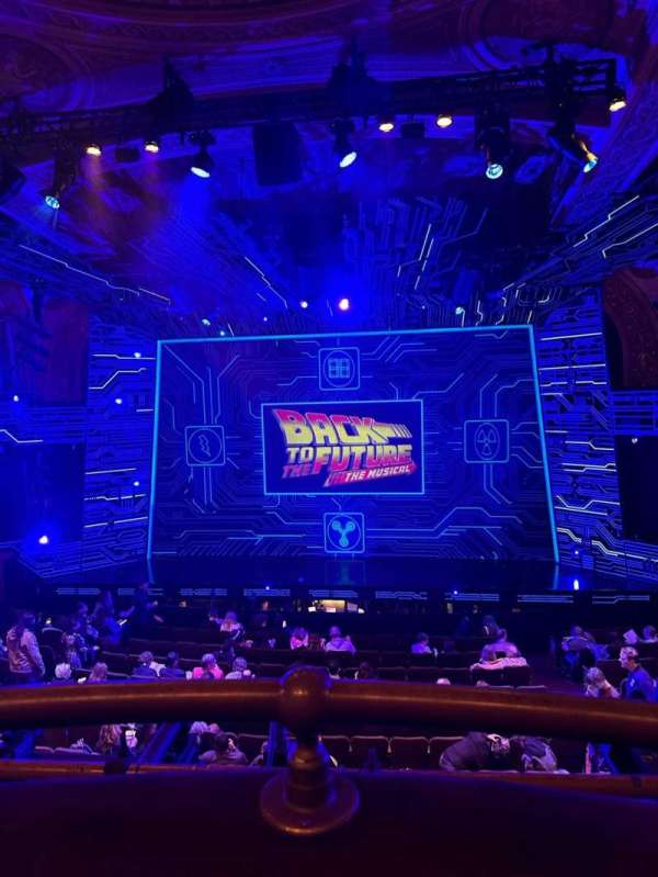 Winter Garden Theatre, section: Mezzanine RC, row: A, seat: 109