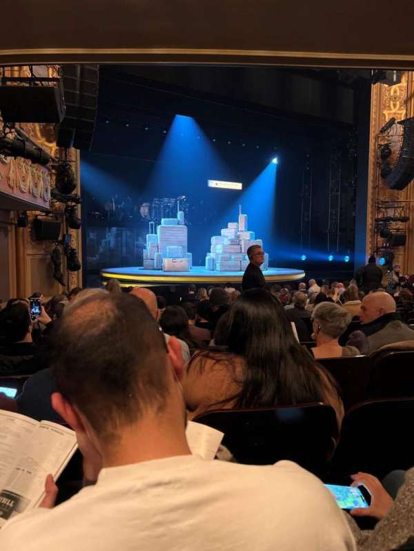 Longacre Theatre, section: Orchestra L, row: O, seat: 12