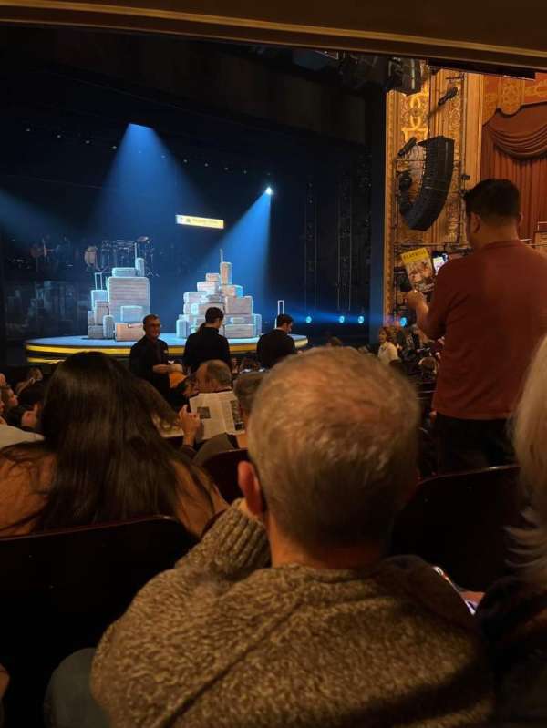 Longacre Theatre, section: Orchestra L, row: O, seat: 10