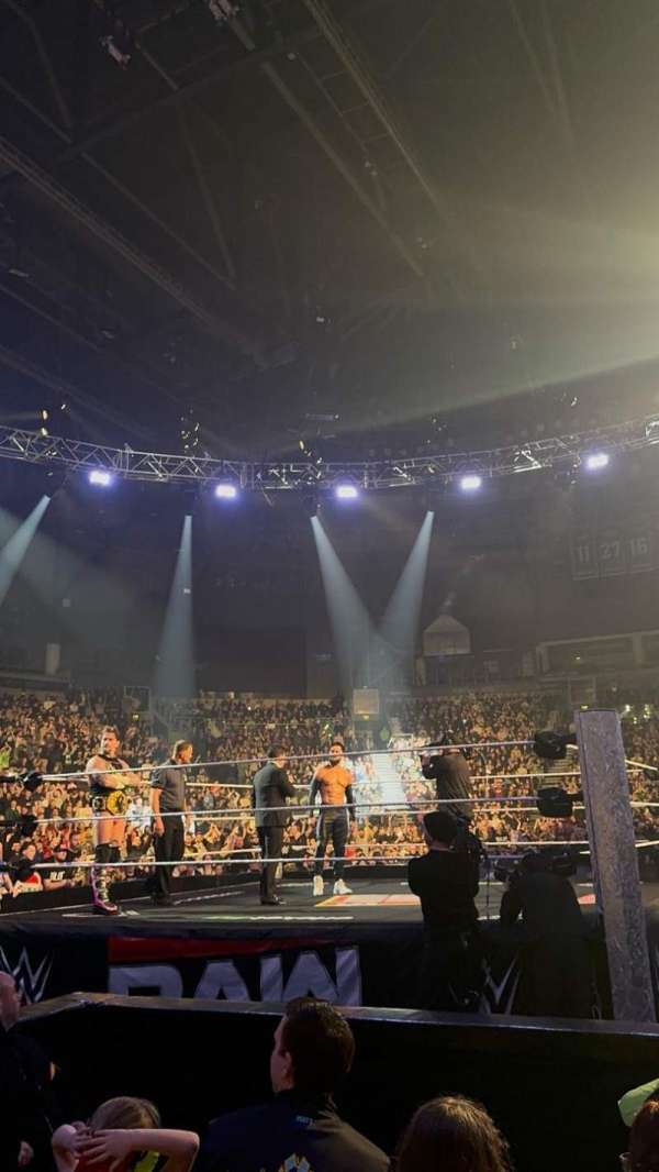 SSE Arena Belfast, section: Block H, row: 5, seat: 3