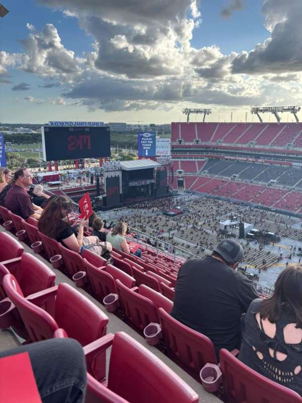 Raymond James Stadium, section: 341, row: CC, seat: 13