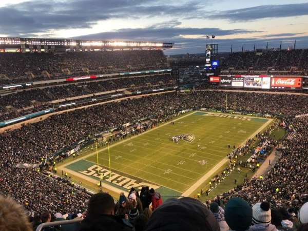 Lincoln Financial Field, section: 218, row: 17, seat: 21
