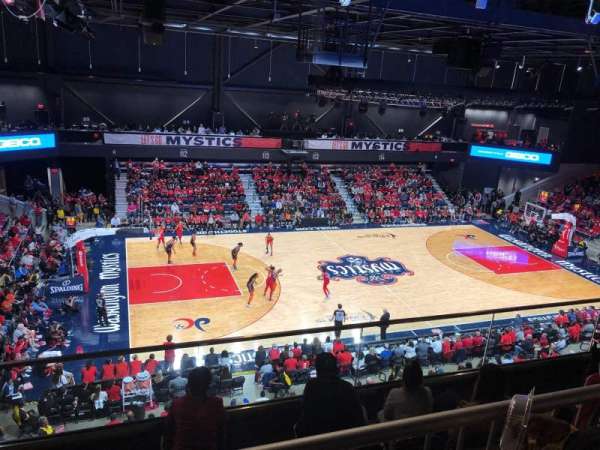 CareFirst Arena, section: 205, row: EE, seat: 10