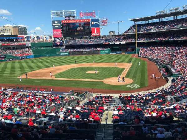 Nationals Park, section: 211, row: A, seat: 15