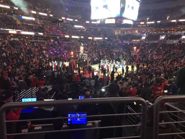 Capital One Arena, section: 108, row: P, seat: 4