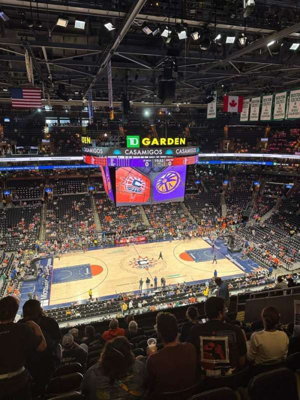 TD Garden, section: 317, row: 11, seat: 11