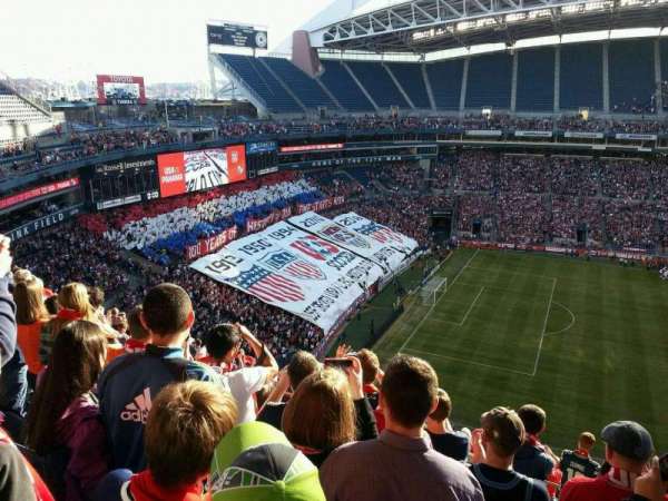 Lumen Field, section: 312, row: K