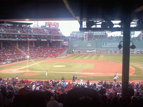 Fenway Park, section: Grandstand 15, row: 16, seat: 7