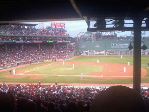 Fenway Park, section: Grandstand 15, row: 16, seat: 7