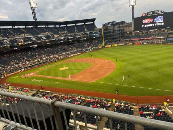 PNC Park, section: 207, row: A, seat: 1
