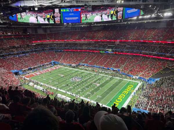 Mercedes-Benz Stadium, section: 309, row: 21, seat: 5
