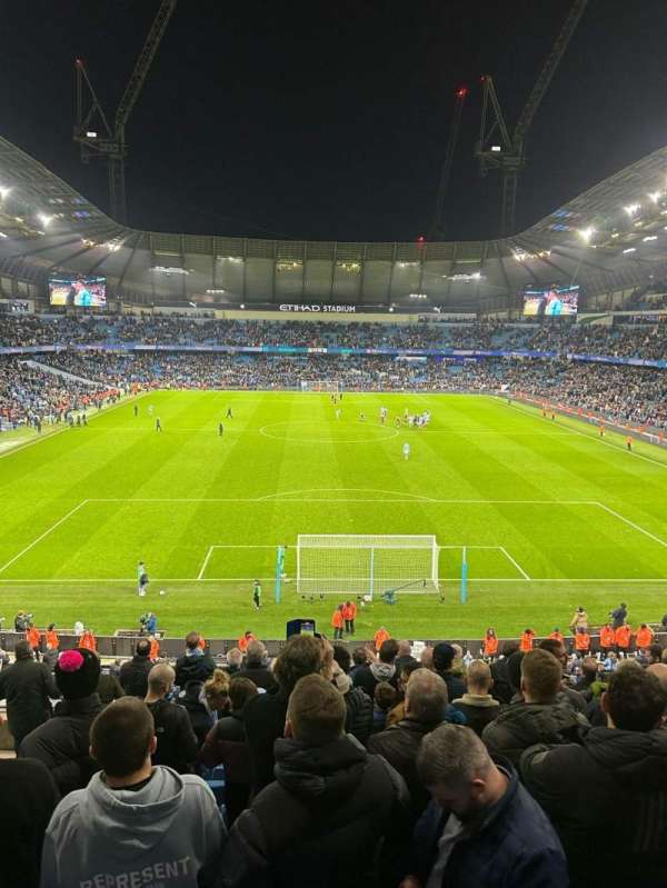 Etihad Stadium, Manchester, section: Legends, row: 11, seat: 421
