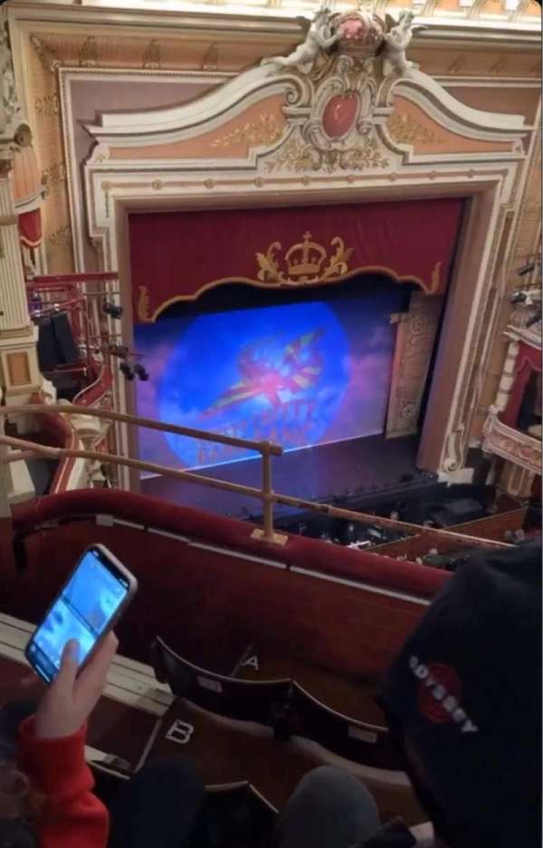 King's Theatre, Glasgow, section: Gallery, row: D, seat: 44