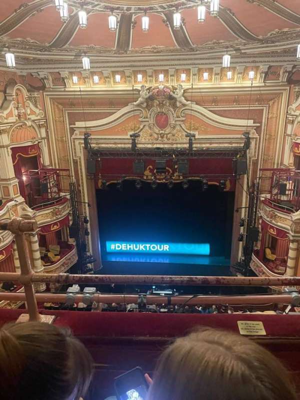King's Theatre, Glasgow, section: Gallery, row: B, seat: 23