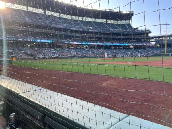 T-Mobile Park, section: 120, row: 1, seat: 4
