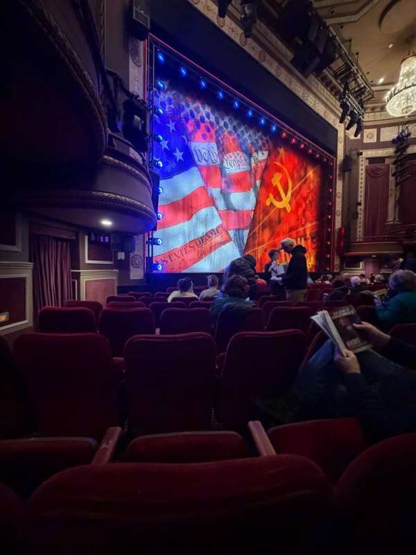 Imperial Theatre, section: Orchestra L, row: G, seat: 17