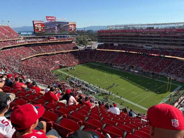 Levi's Stadium, section: 406, row: 15, seat: 1