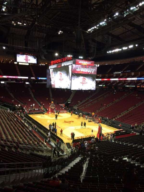 Toyota Center, section: 102, row: 29, seat: 18
