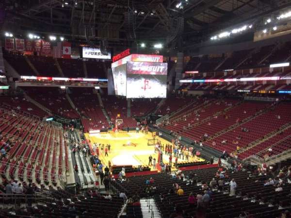 Toyota Center, section: 115, row: 30, seat: 1