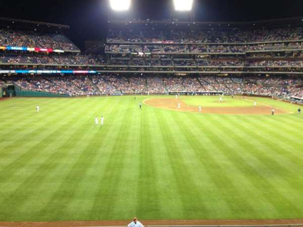 Citizens Bank Park, section: 244, row: 1, seat: 8
