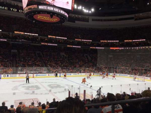 Xfinity Mobile Arena, section: 124, row: 14, seat: 19