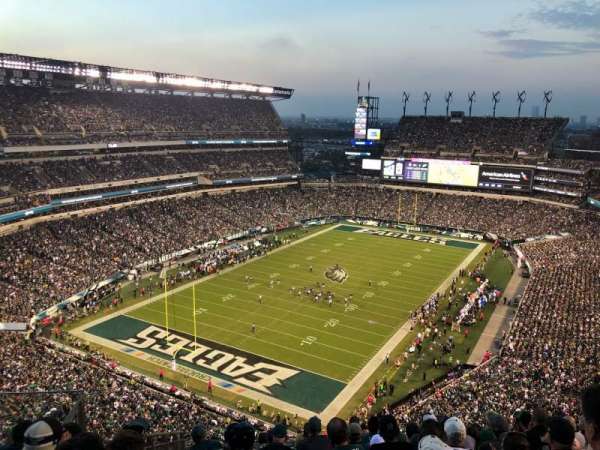 Lincoln Financial Field, section: 217, row: 14, seat: 1