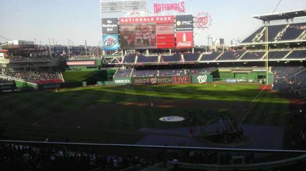 Nationals Park, section: 211, row: B, seat: 13