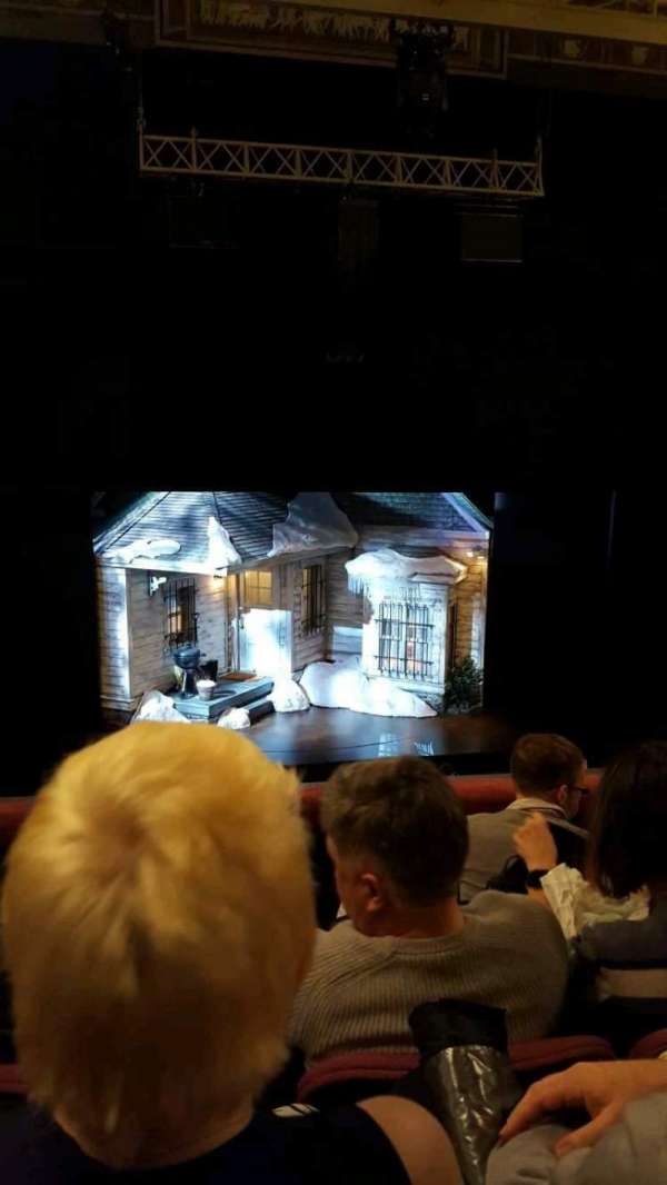 Broadhurst Theatre, section: Mezzanine C, row: D, seat: 102